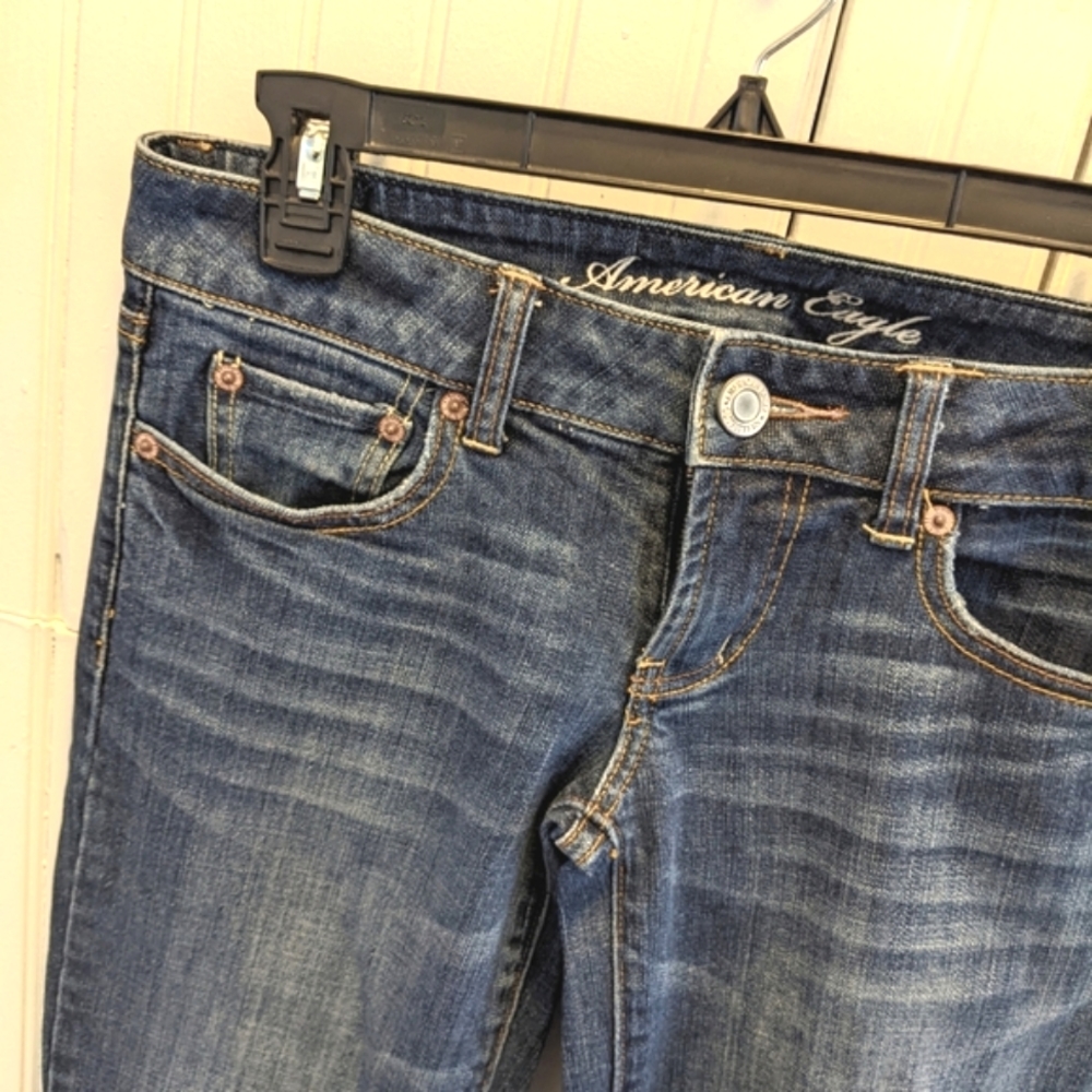 American eagle stretch favorite boyfriend jeans Size 2L